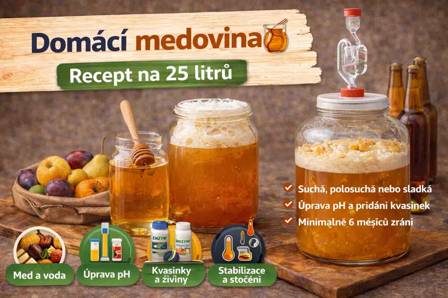 Recepty pro domácí alkohol