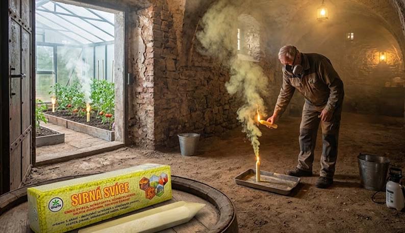 Síření sklepů a skleníků: Tradiční metoda dezinfekce, která funguje i v moderní době