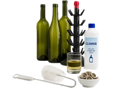 Čištění a skladování lahví