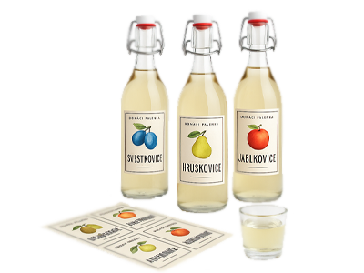 Etikety pro domácí pálenku