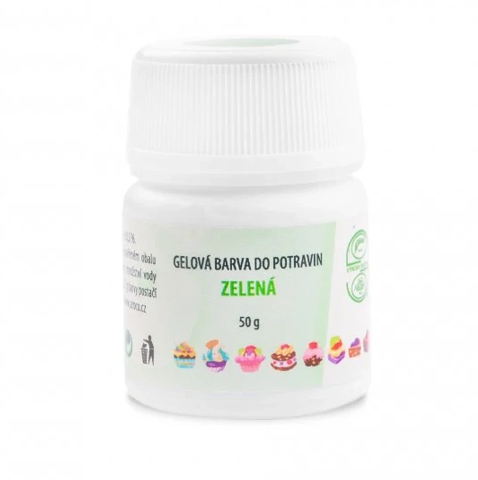 Aroco gelové barvivo 50 g zelené pro barvení lihovin a potravin