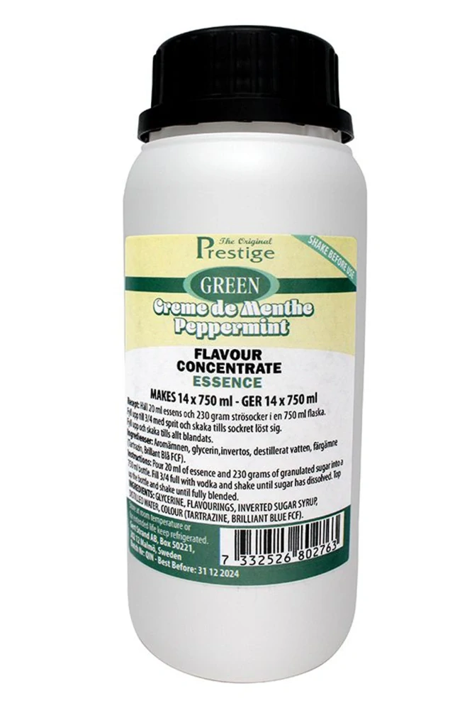 Creme de Menthe esence 280 ml mátový likér pro míchané nápoje