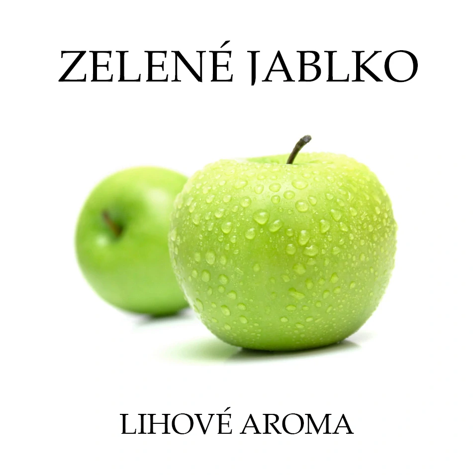 Aromka lihové aroma 100 ml zelené jablko pro ochucení lihovin a potravin