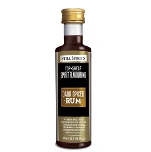 Still Spirits Top Shelf Dark Spiced Rum 50 ml – esence pro ochucení 3 lahví alkoholu