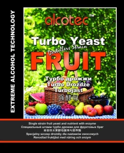 Turbo kvasnice na ovocné kvasy – ALCOTEC TURBO FRUIT