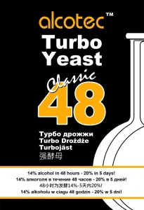 Alcotec Turbo kvasnice 48 hodin 14-20% (pro cukerný kvas)