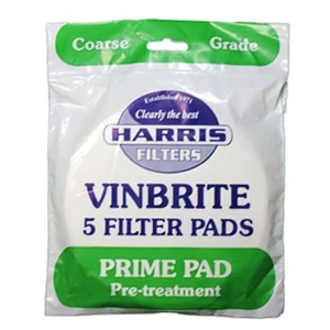 Filtrační papír Prime Pad 15,5 cm pro filtraci vína a lihovin