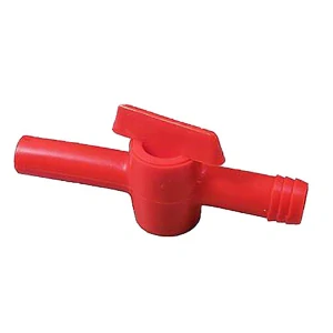 Kohoutek výpustný 13 mm plastový otočný pro stáčecí hadice