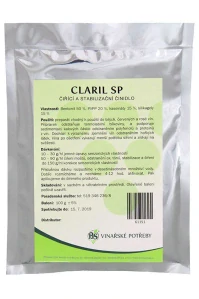 CLARIL SP – čiřící činidlo 100 g na víno s bentonitem a PVPP