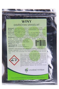 Disiřičitan draselný WINY 10 g – antioxidant a protibakteriální činidlo