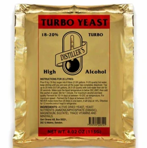 Turbo kvasnice 115 g pro ovocné a cukerné kvasy 18-20% alkoholu