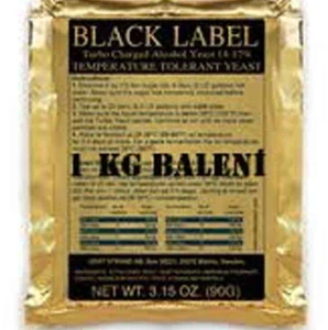 Black Label kvasnice 1 kg pro cukerný ovocný a obilný kvas