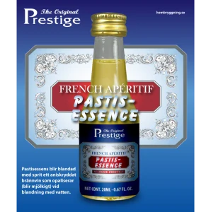 Žlutý Pastis esence 20 ml s anýzovou příchutí od Prestige