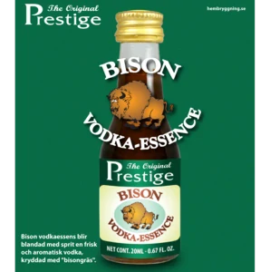 Bison Vodka esence 20 ml pro výrobu Zubrovky s bylinkovou chutí