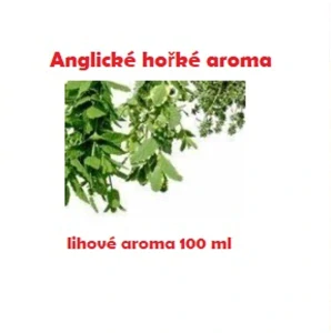 Aromka Brno lihové aroma 100 ml anglická hořká pro lihoviny a potraviny