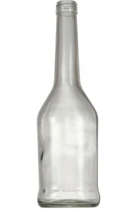 Skleněná láhev 0,5 l Napoleon na lihoviny a domácí likéry bez uzávěru