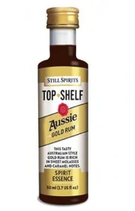Aussie Gold Rum esence 50 ml pro ochucení 3 lahví vodky nebo lihu