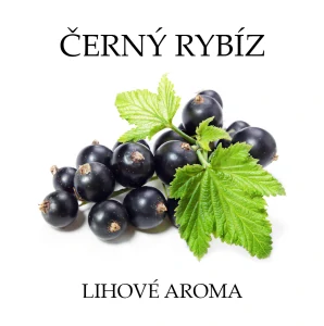Aromka lihové aroma 100 ml černý rybíz pro ochucení lihovin a potravin