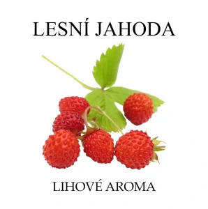 Aromka lihové aroma 100 ml lesní jahoda pro ochucení lihovin a potravin