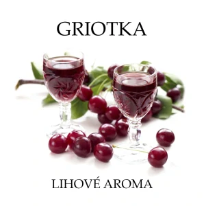 Griotka lihové aroma 100 ml ovocná a mandlová chuť