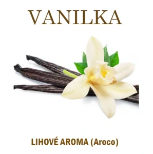 Aroco lihové aroma 100 ml vanilka pro ochucování lihovin a potravin