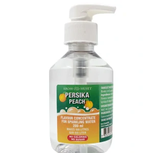 Broskev sirup 200 ml bez cukru na vodu, pivo, cider a medovinu