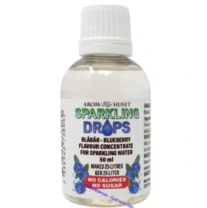 Borůvka sirup bez cukru 50 ml pro 25 l sycené vody