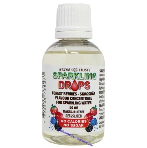 Lesní plody sirup 50 ml bez kalorií pro 25 l sycené vody