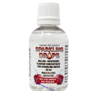 Malina sirup 50 ml bez kalorií pro 25 l sycené vody