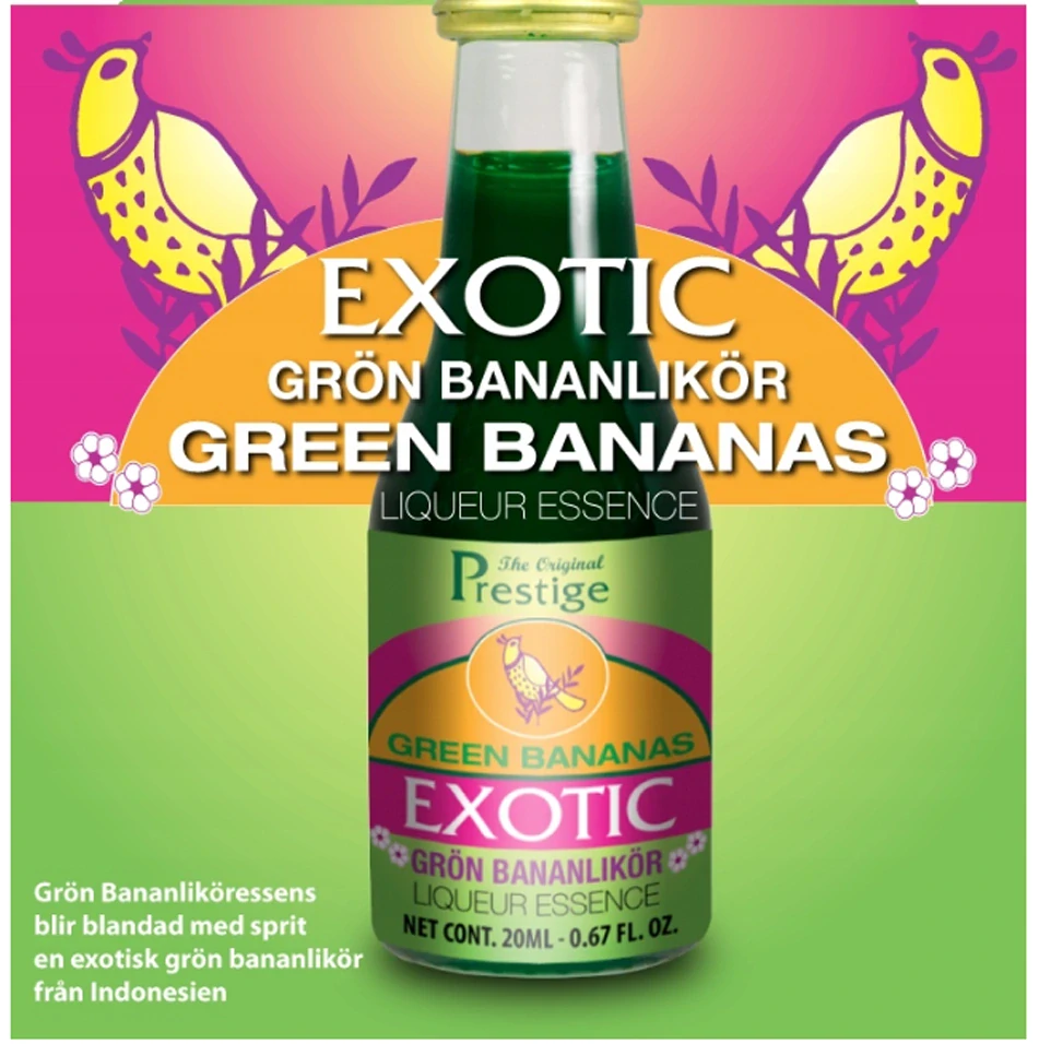 Prestige esence 20 ml exotický likér ze zelených banánů