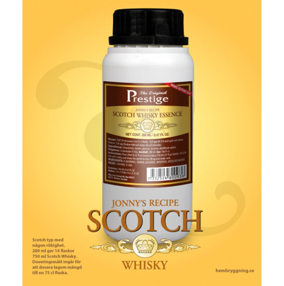 Scotch Whisky esence 280 ml pro ochucení 14 lahví vodky