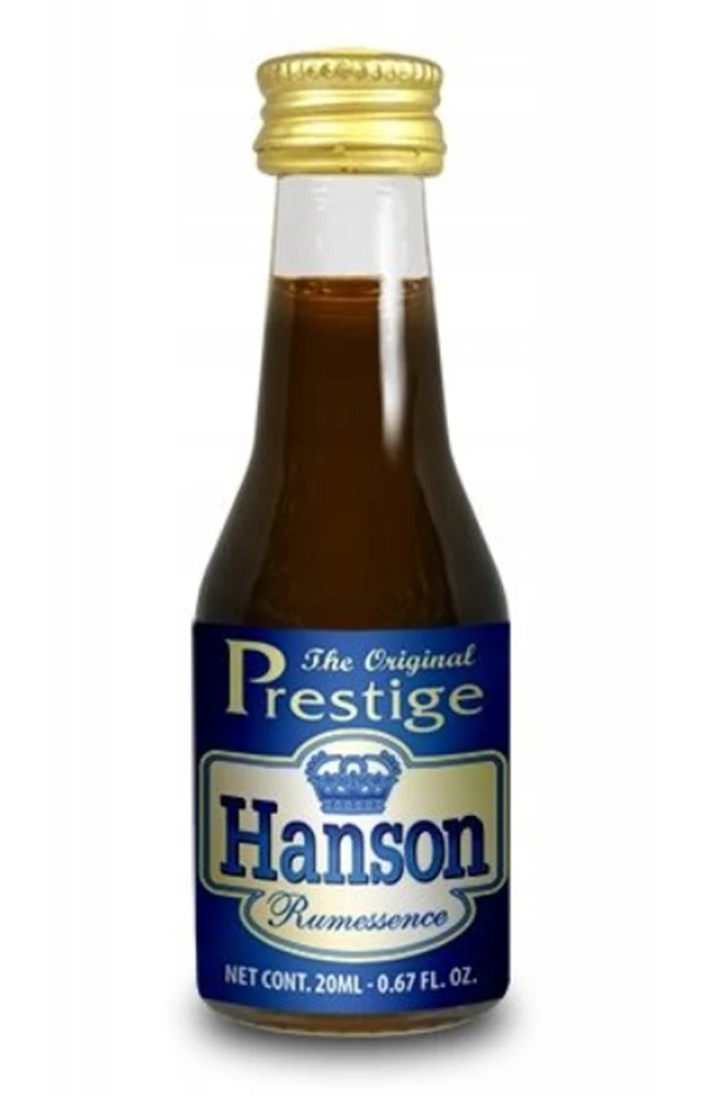 Hanson Rum esence 20 ml kořeněný jamajský rum pro přípravu nápojů