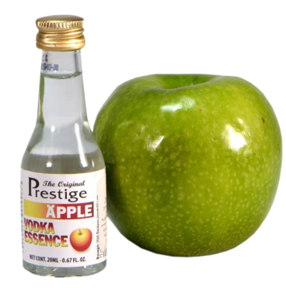 Apple vodka esence 20 ml – ovocná jablečná chuť pro přípravu nápojů