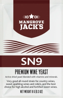 Mangrove Jack's kvasinky SN9 8 g Mangrove Jack's kvasinky SN9 8 g pro 25 l vína