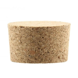 Korek demižón kónický 55 mm průměr 32 mm výška