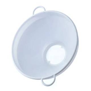 Trychtýř plastový 23 cm se sítkem pro výrobu marmelády a filtraci