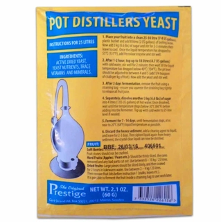 Pot Distillers turbo kvasnice 18% pro 100 l ovocného kvasu