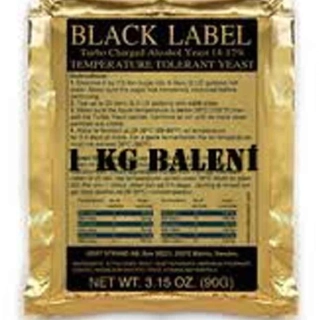 Black Label kvasnice 1 kg pro cukerný ovocný a obilný kvas