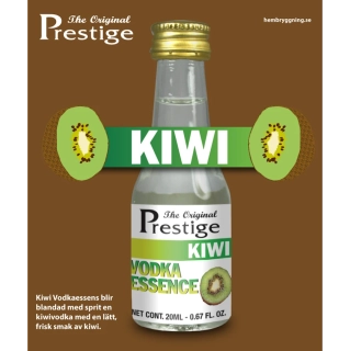 Kiwi vodka esence 20 ml přírodní aroma pro výrobu domácí vodky