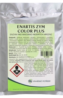 Enzym Color Plus – enzymy 20 g pro maceraci modrých hroznů