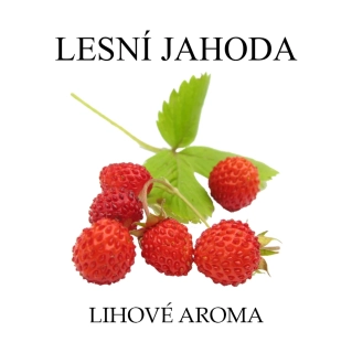 Aromka lihové aroma 100 ml lesní jahoda pro ochucení lihovin a potravin