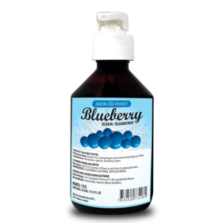 Borůvka sirup bez cukru 200 ml přírodní aroma pro perlivou vodu