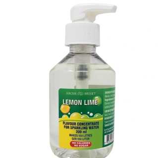 Sirup bez cukru 200 ml limetka a citrón na vodu pivo cider medovinu